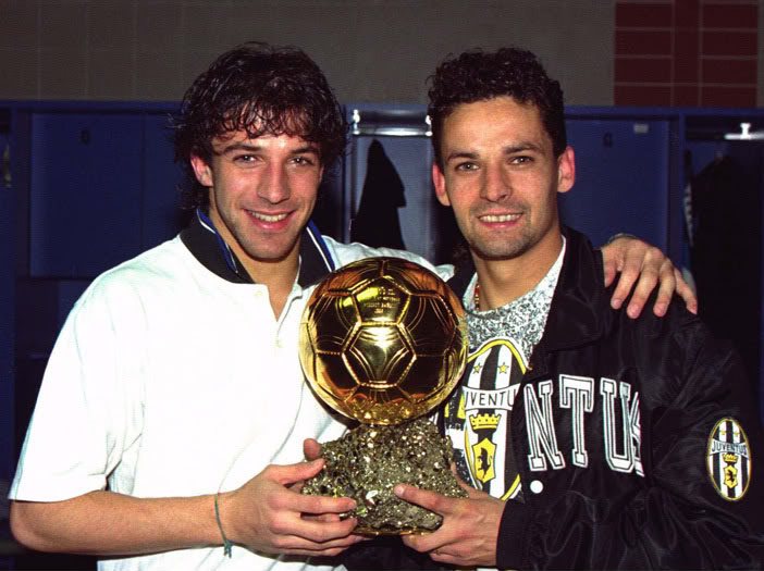 alex del piero e roberto baggio