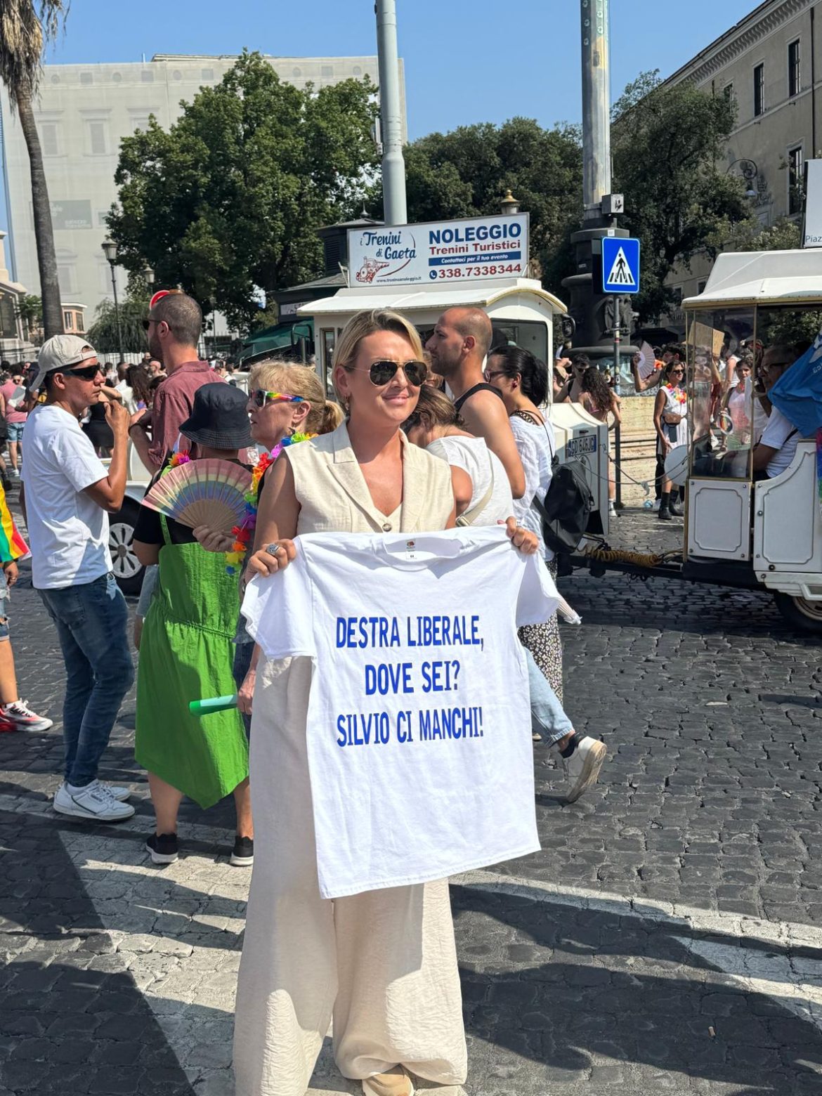 francesca pascale pride roma 2