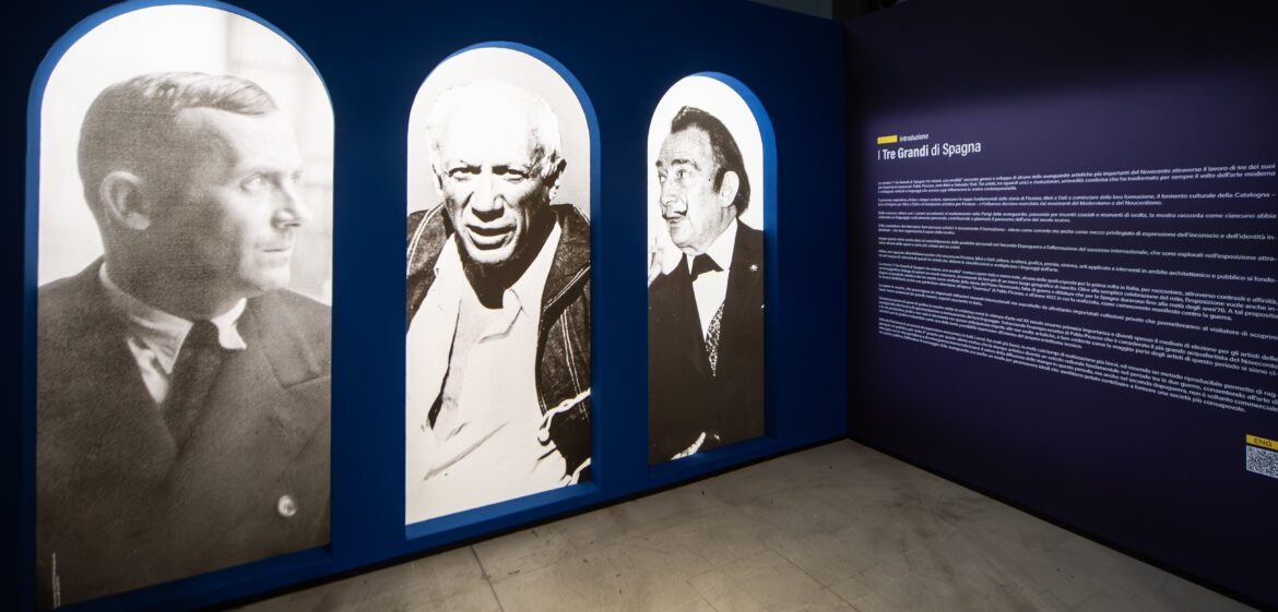 Mirò, Picasso e Dalì