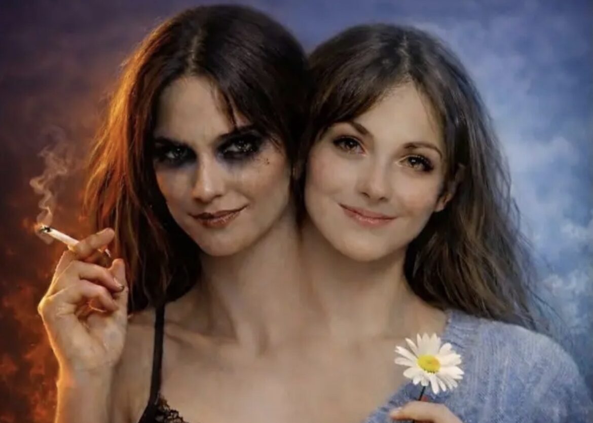 eva e maria un corpo solo, due anime opposte copia