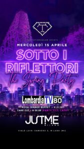 justme sotto i riflettori ph press