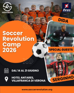 locandina soccer revolution camp 2026