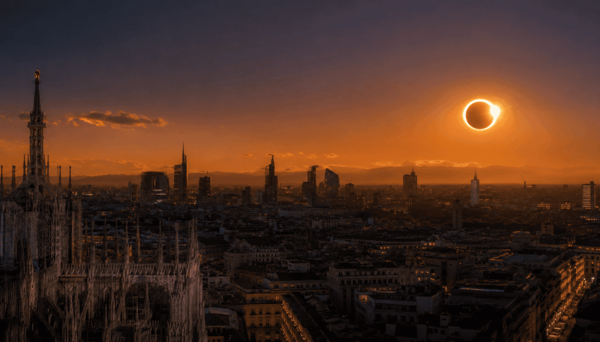 eclissi milano ph ai